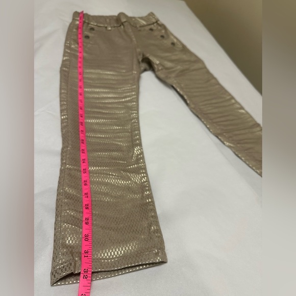 Bevy Flog Dafna Button Capri Flog Pants - Gold💥 - Picture 8 of 12